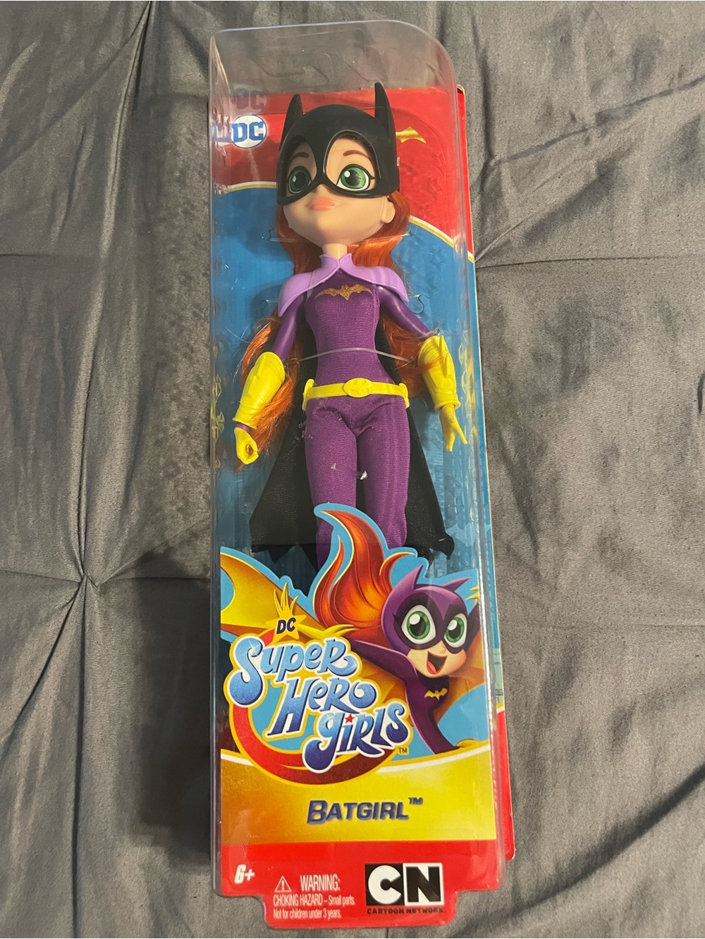 Batgirl Doll — Purple and Yellow Costume